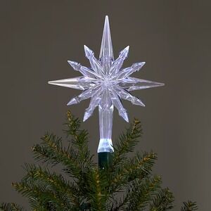 GE 11" Christmas Color Effects Multicolor LED‎ RGB Bethlehem Star Tree Topper